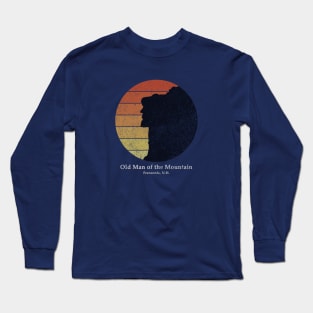 Old Man of the Mountain (faded) Long Sleeve T-Shirt